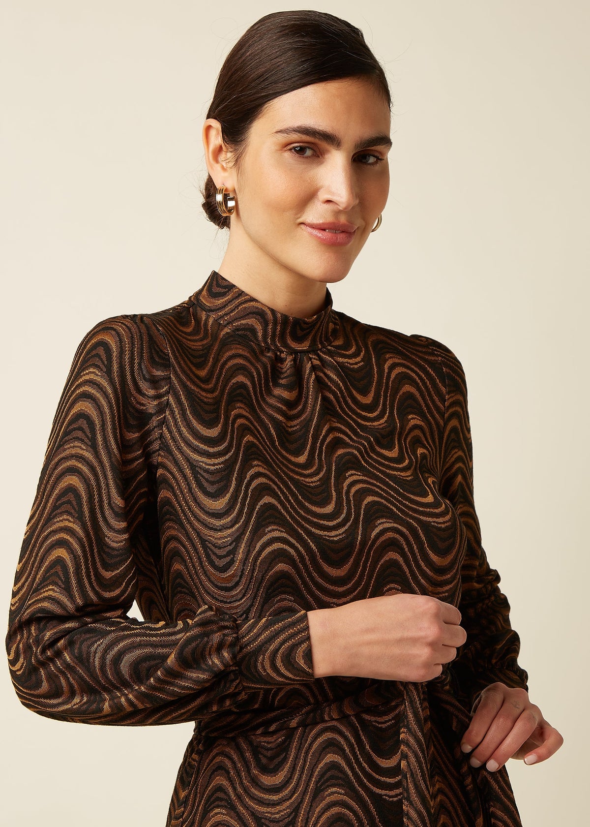 Phoebe-klänning Jackie Jacquard