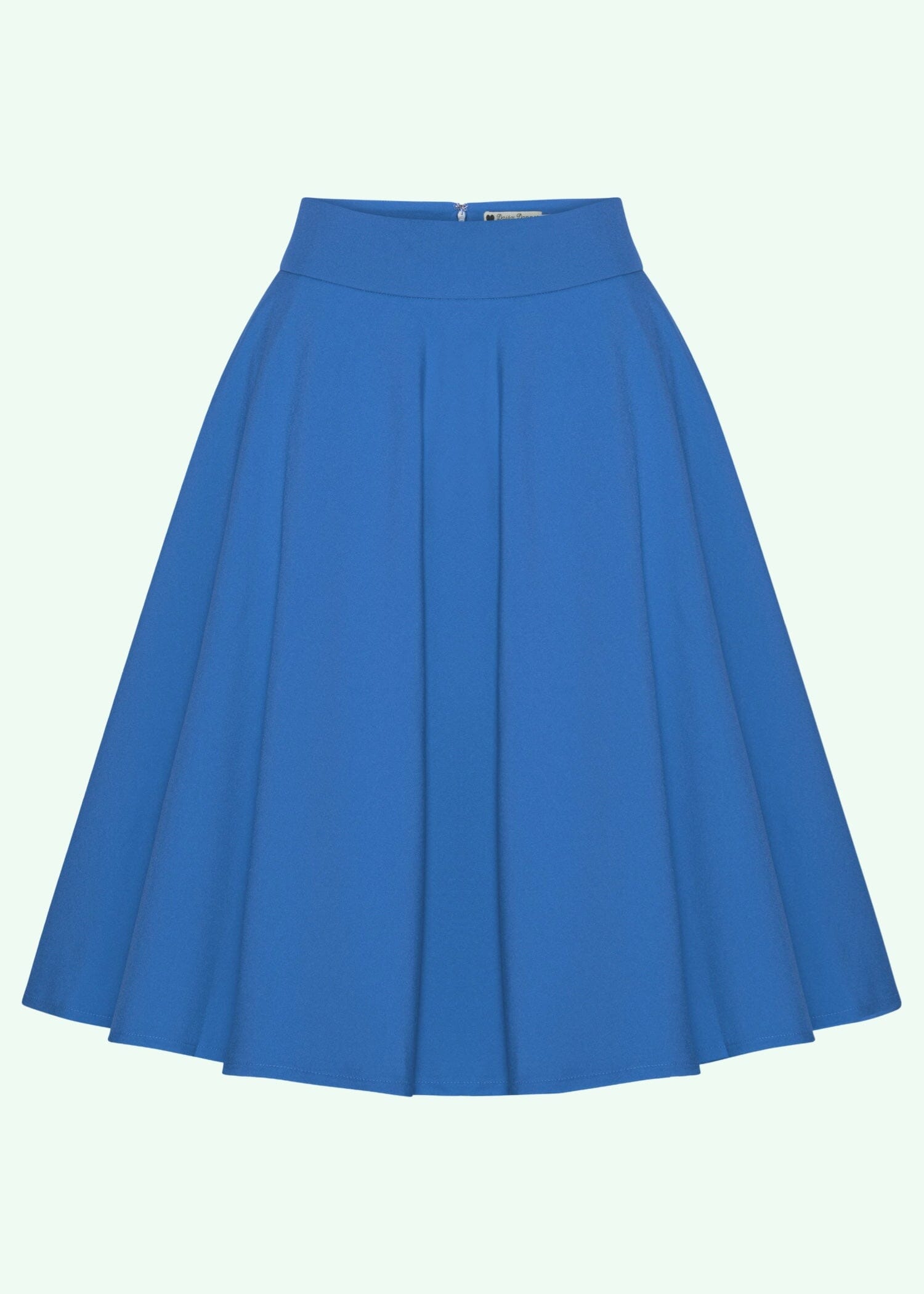1950er stils swingnederdel i sommerblå swing nederdel Daisy Dapper