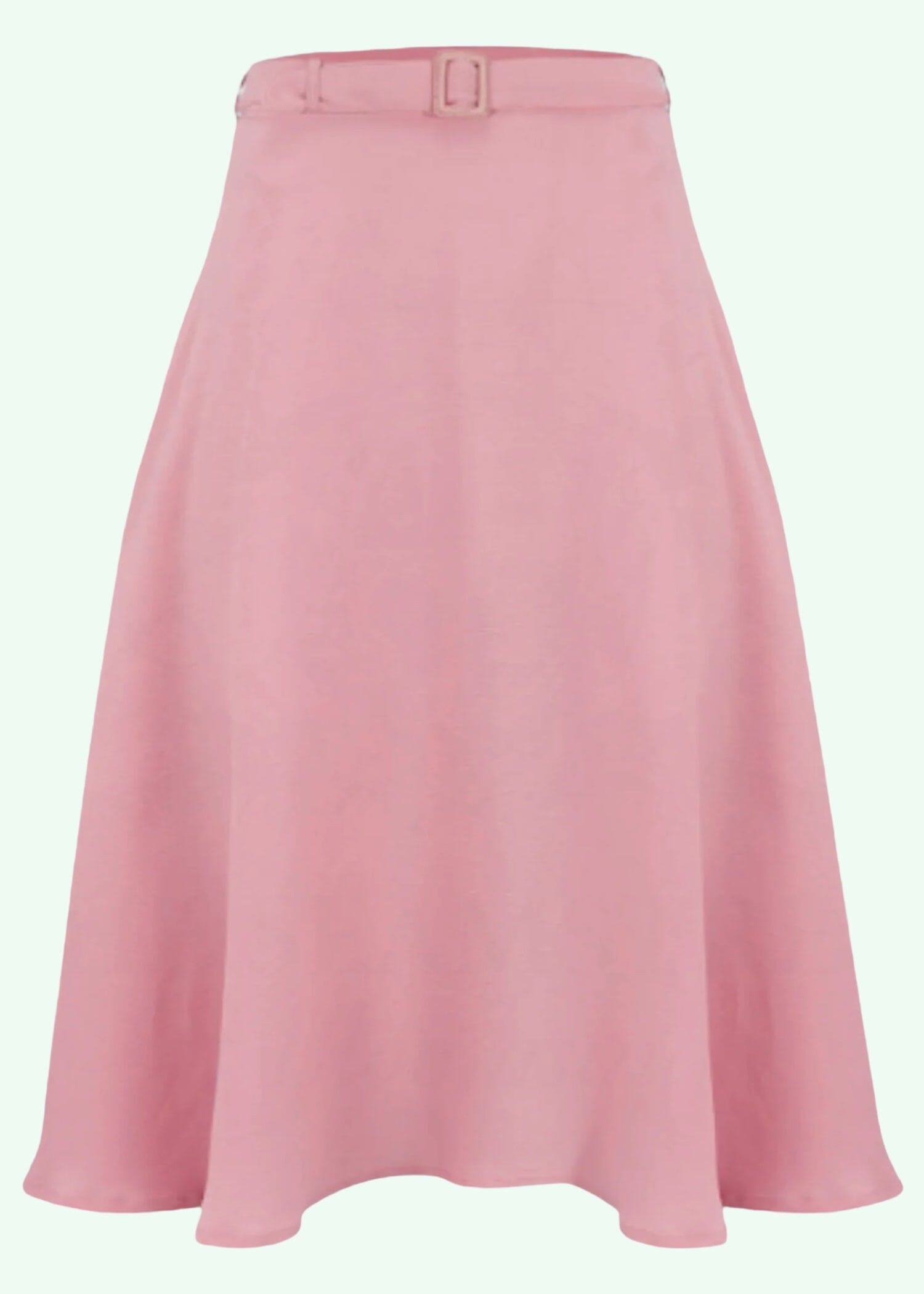 Circle skirt - nederdel i sart pink tøj Seamstress Of Bloomsbury