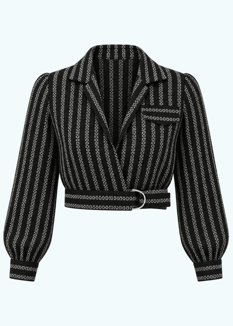 Crackerjack - Stripe jakke Freddies Of Pinewood