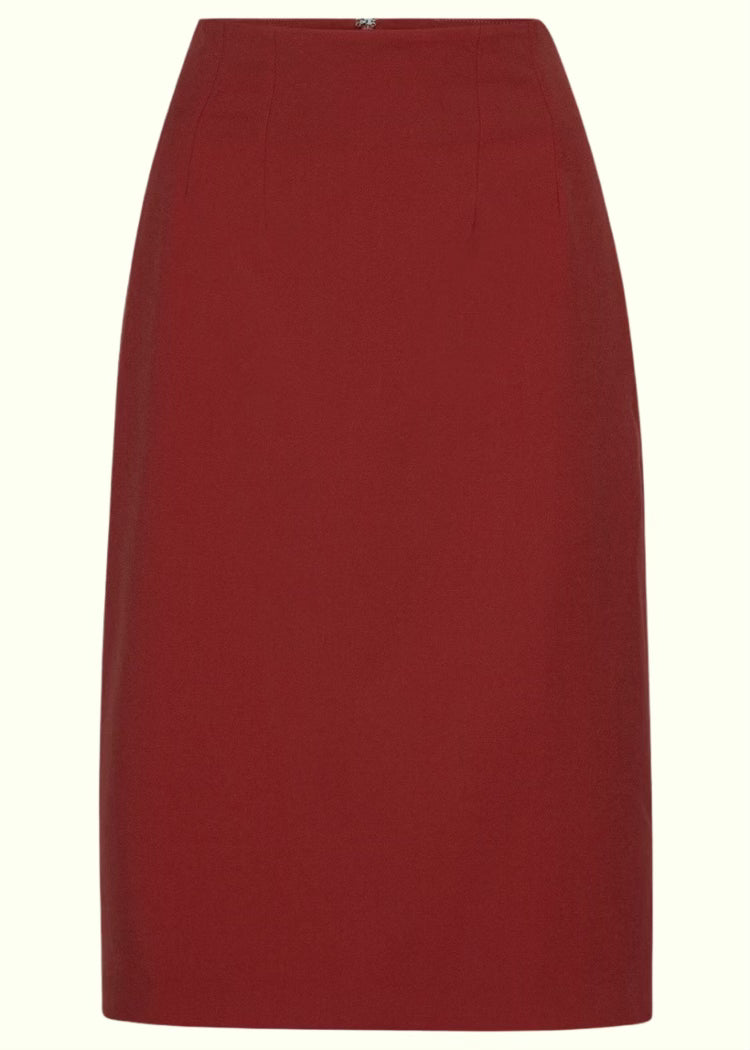 Daisy Dapper: 1950'er stils pencil nederdel i Brick Daisy Dapper