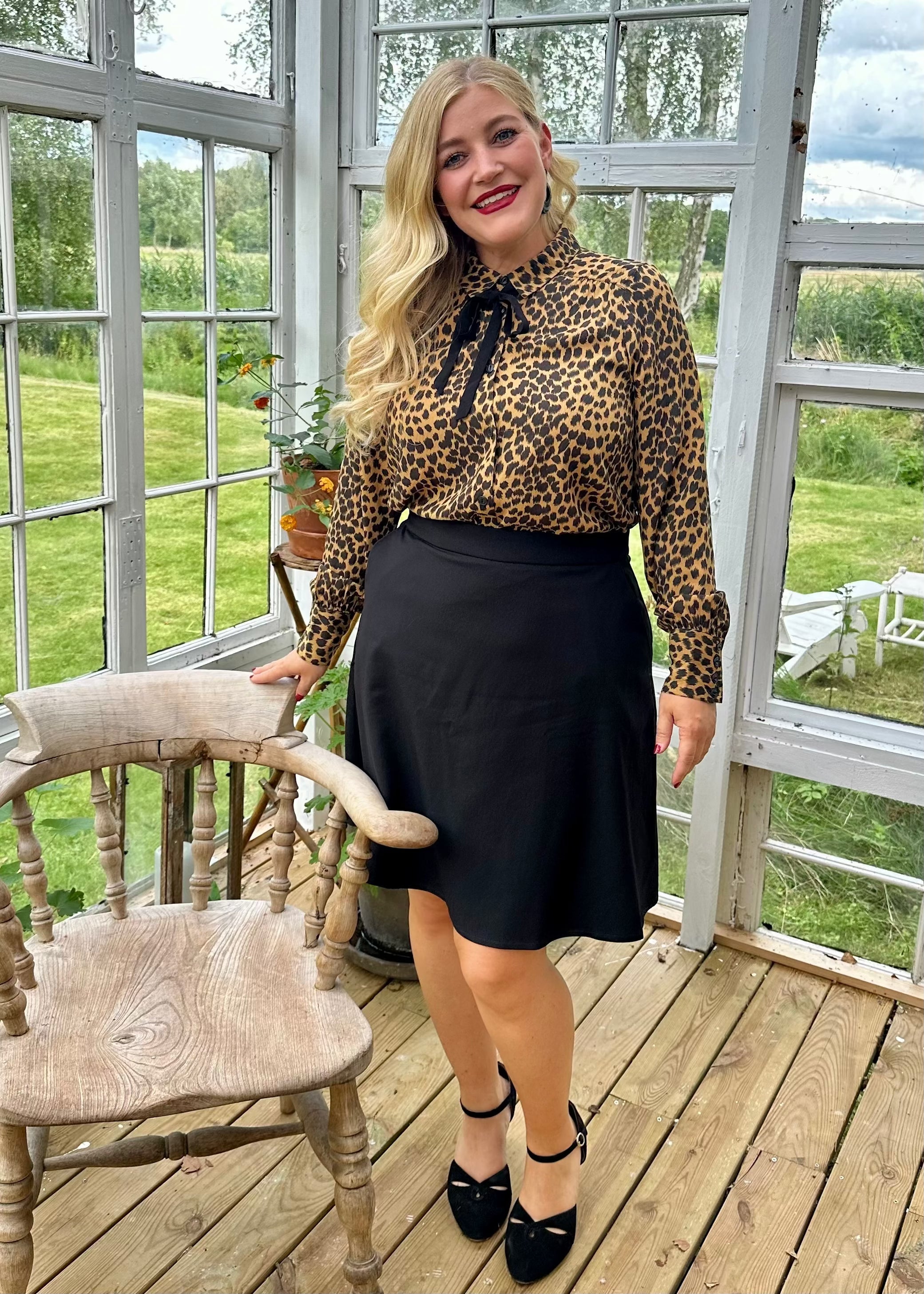 Ella Blouse Leopard King Louie