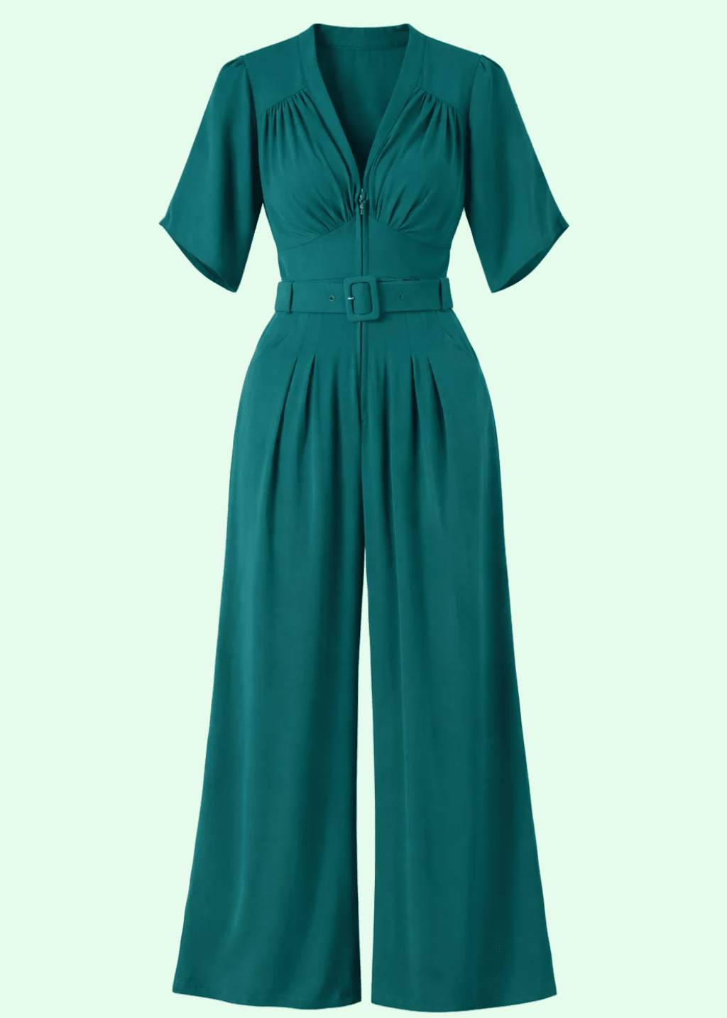 Giada-Kat buksedragt med vide ben Miss Candyfloss