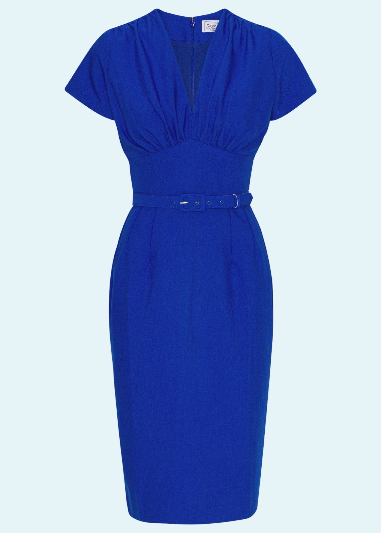 Holly pencilkjole i koboltblå Kjoler Daisy Dapper