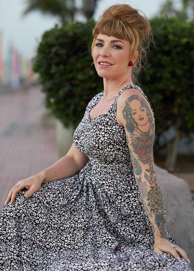 Seraphina-Lee swing kjole Miss Candyfloss
