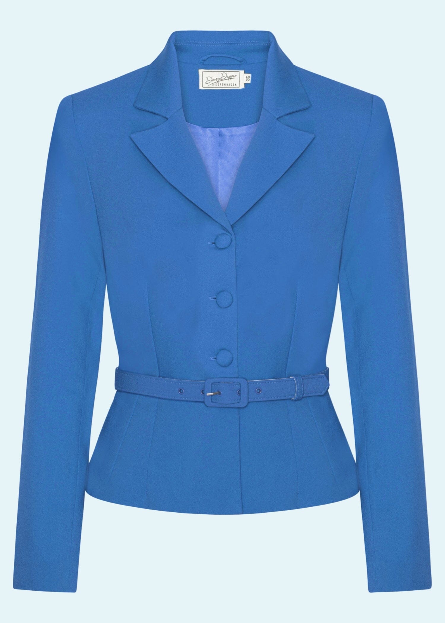Siri taljeret blazer i sommerblå jakke Daisy Dapper