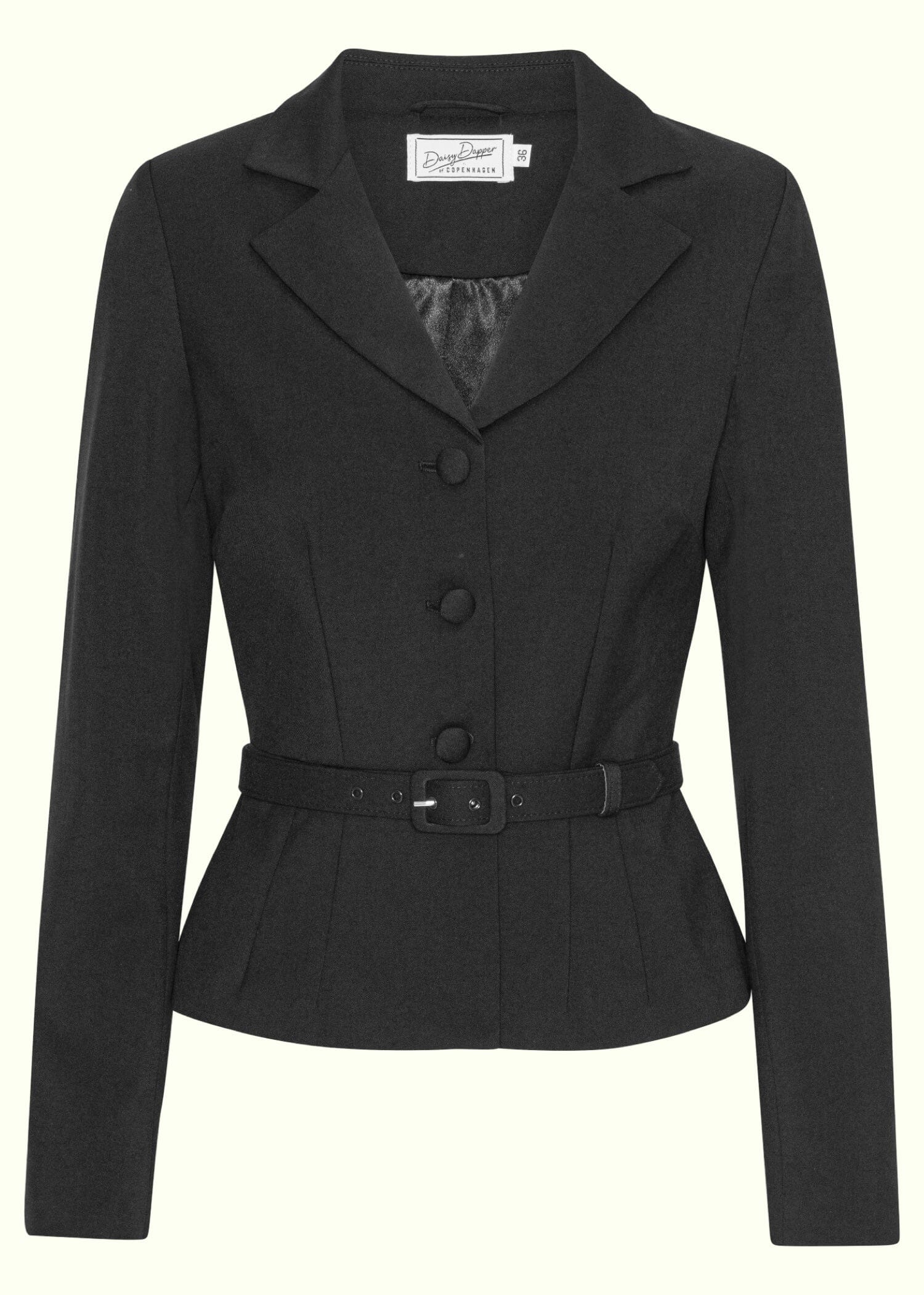Siri taljeret blazer i sort tøj Daisy Dapper