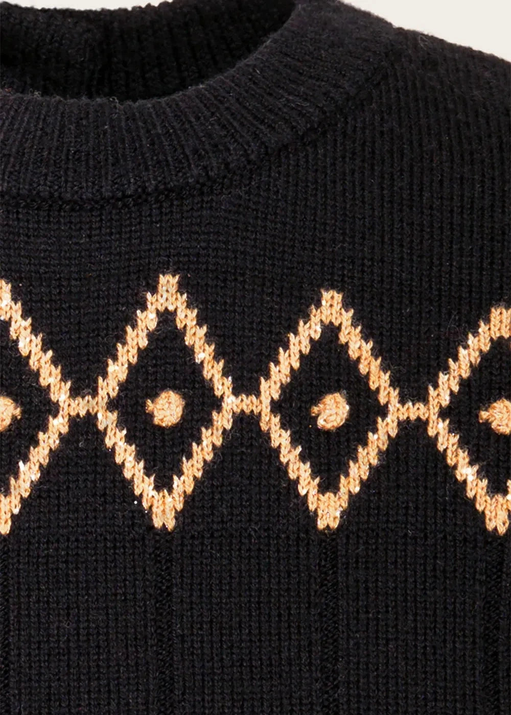 The Darling Diamond Top - Black strik top Emmy Design
