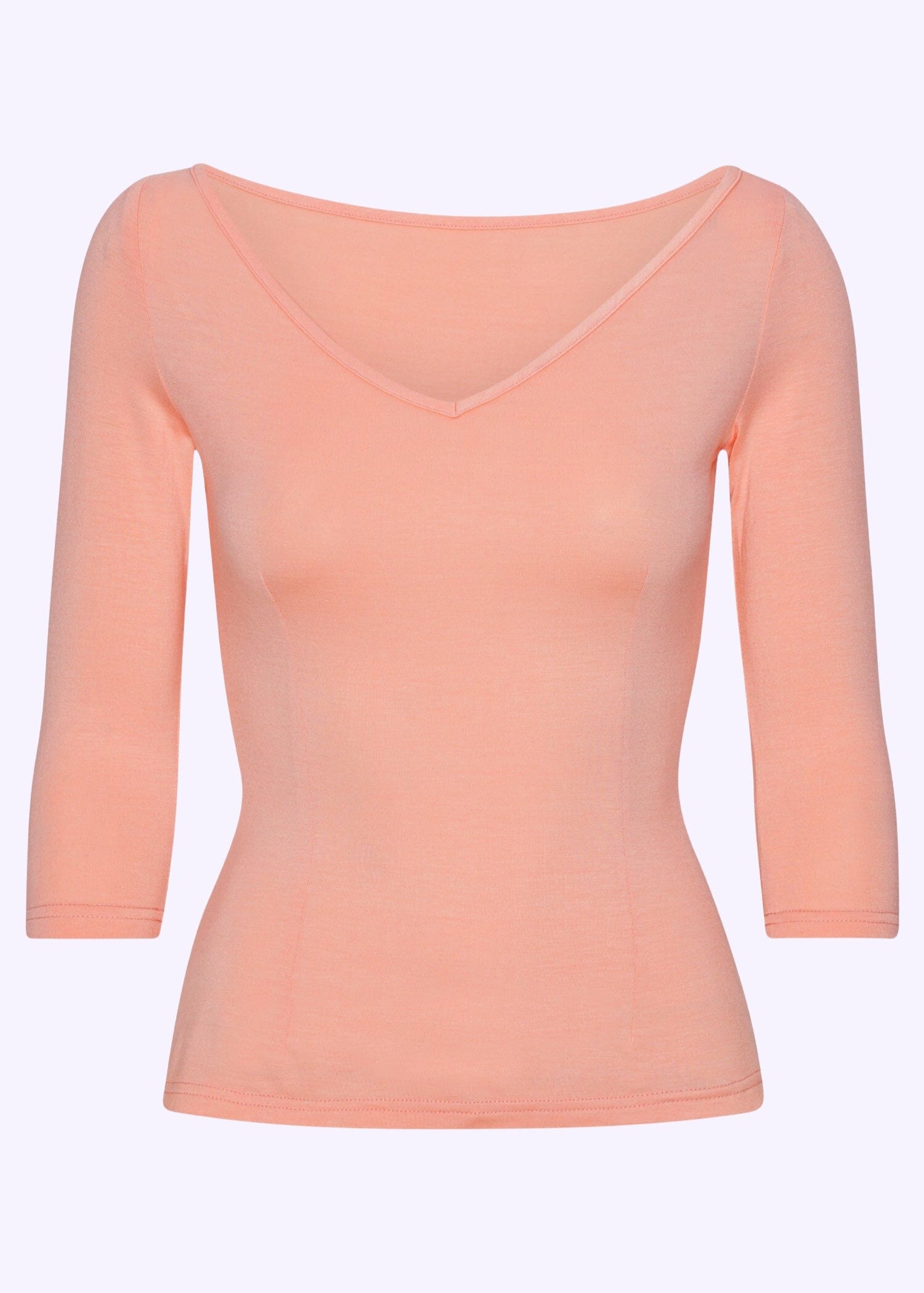 Vendbar boatneck top i baby pink toej Daisy Dapper