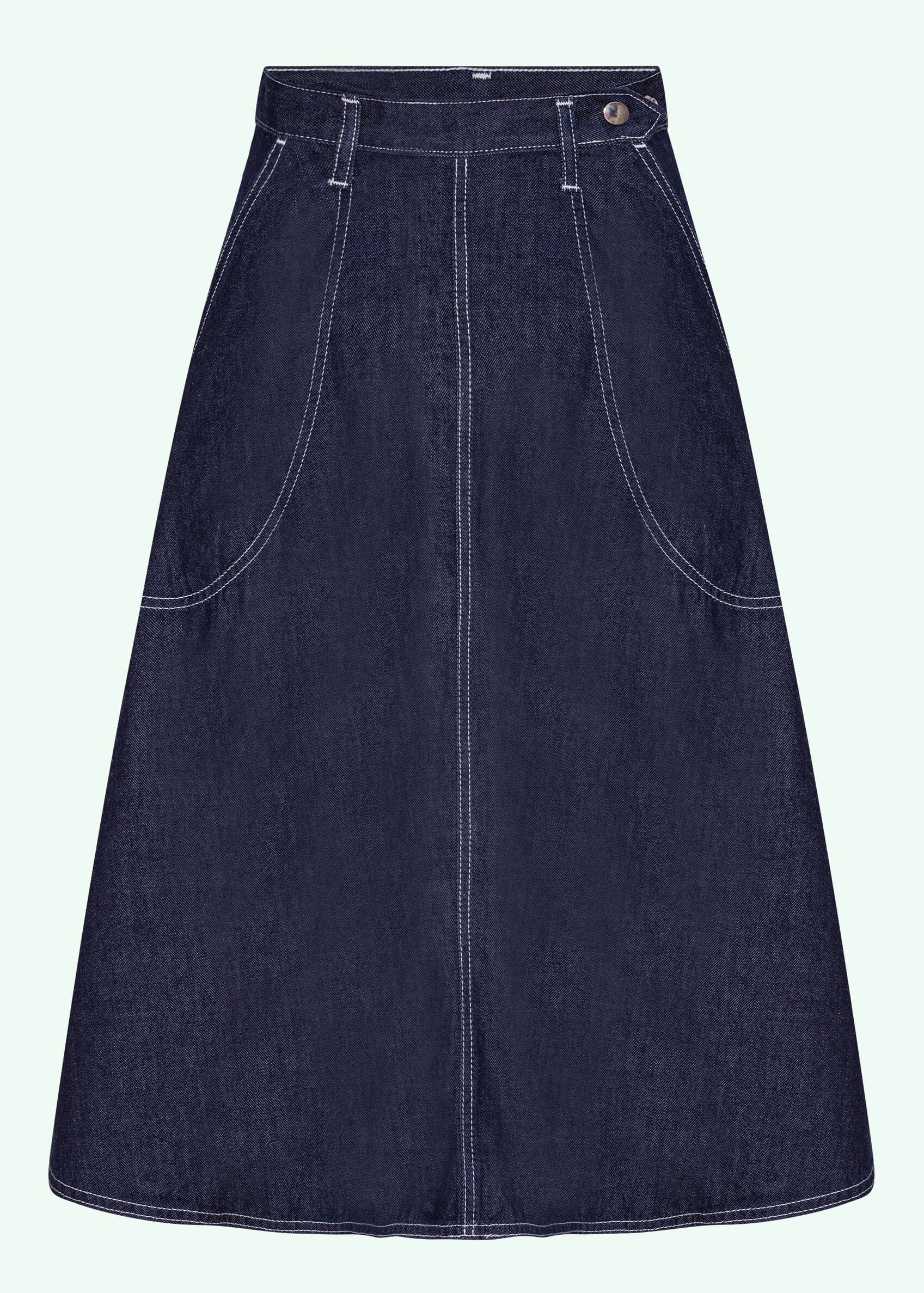 Freddies Of Pinewood: Denim Aline nederdel Freddies Of Pinewood