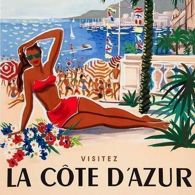 Inspirerad av den franska rivieran