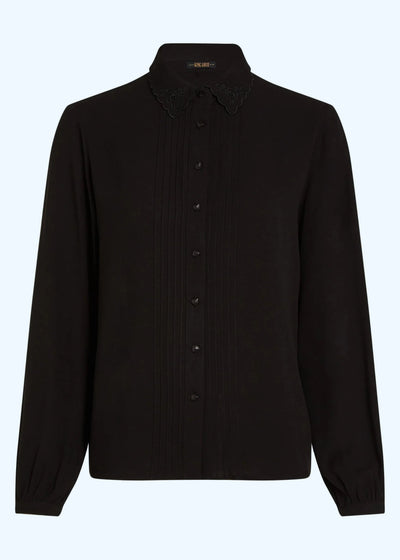 Alicia Skjorte i sort King Louie 