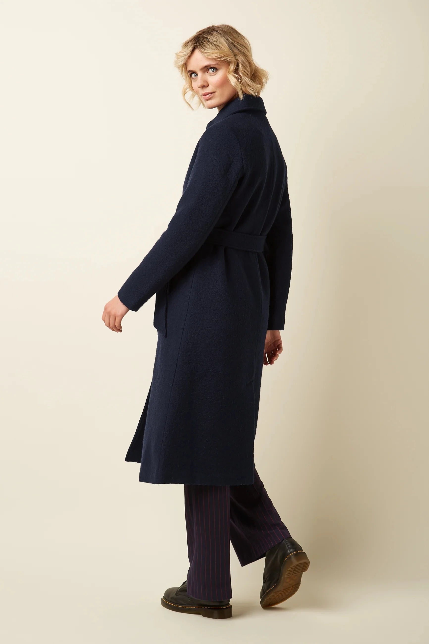 Arabella frakke i navy frakke King Louie 