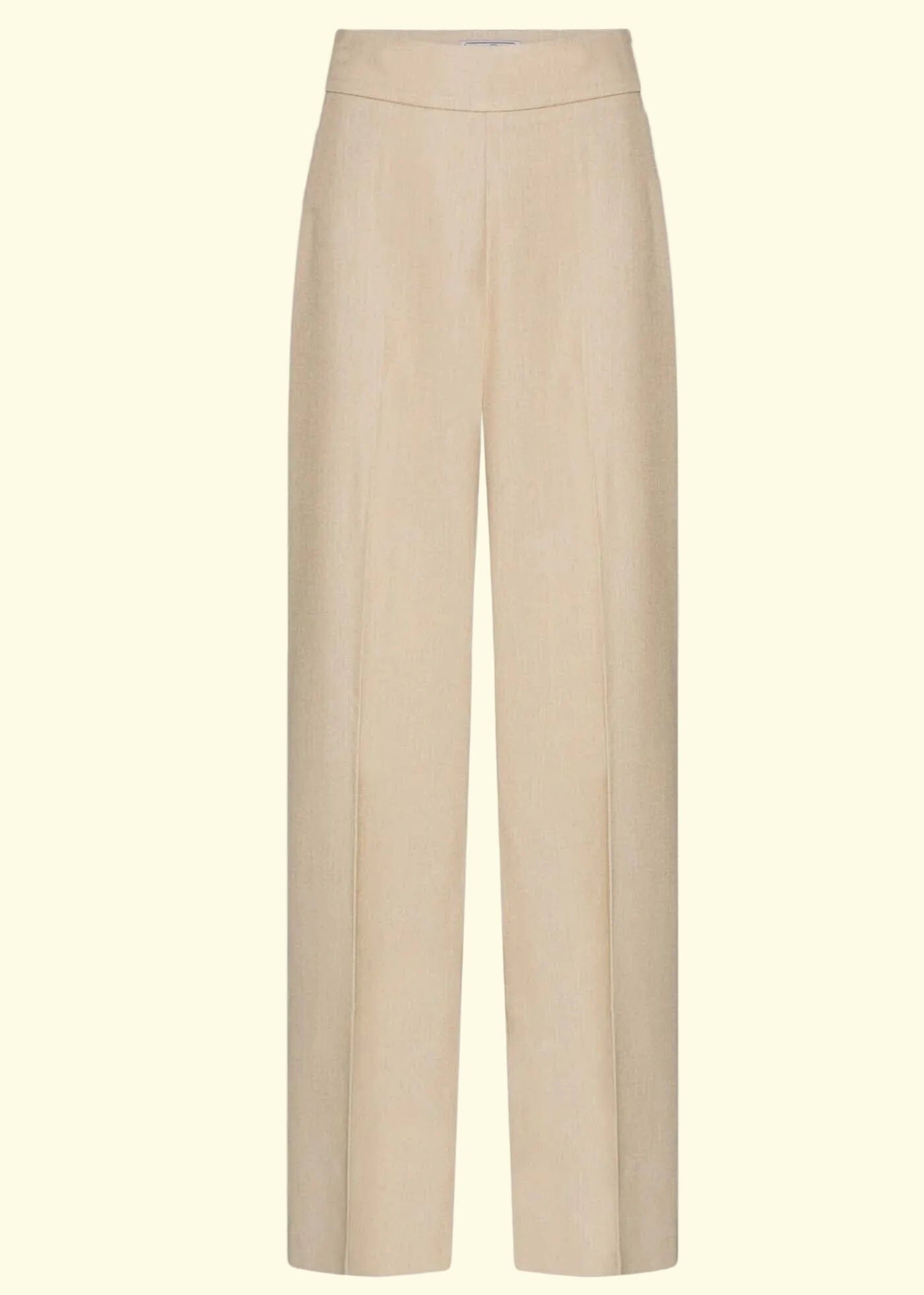 Billie højtaljede bukser - beige bukser Daisy Dapper 