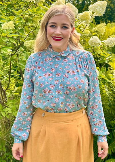 Carina Blouse Revel, Blomstret King Louie 