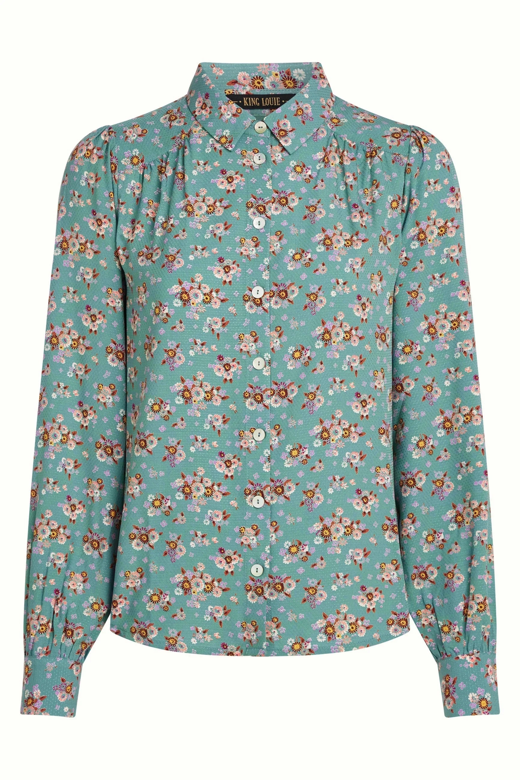 Carina Blouse Revel, Blomstret King Louie 