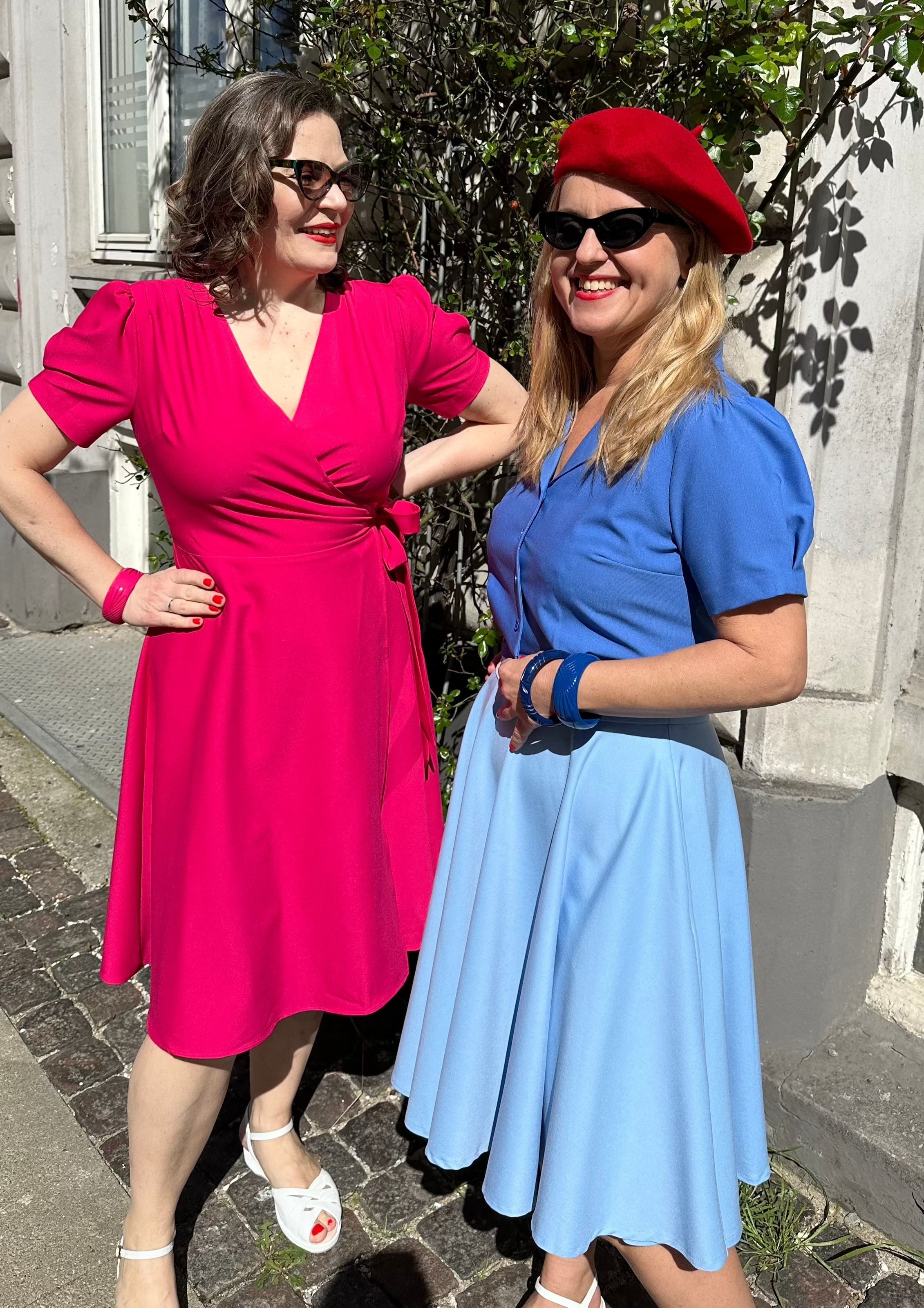 Daisy kortærmet skjorte i azurblå tøj Daisy Dapper 