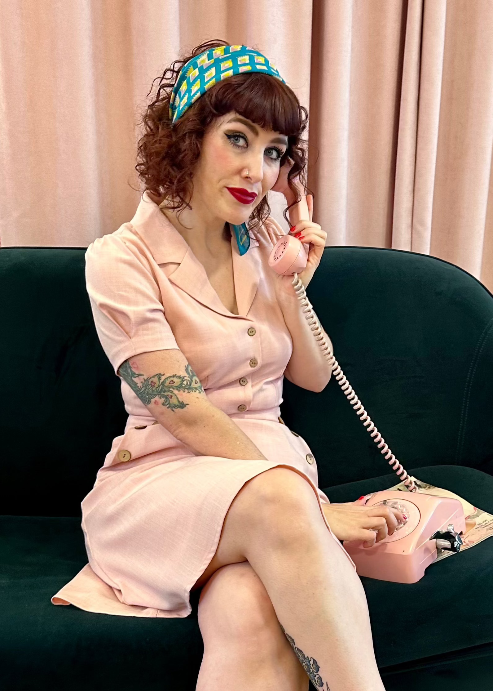 Daisy kortærmet skjorte i lys rosa kortærmet skjorte Daisy Dapper 