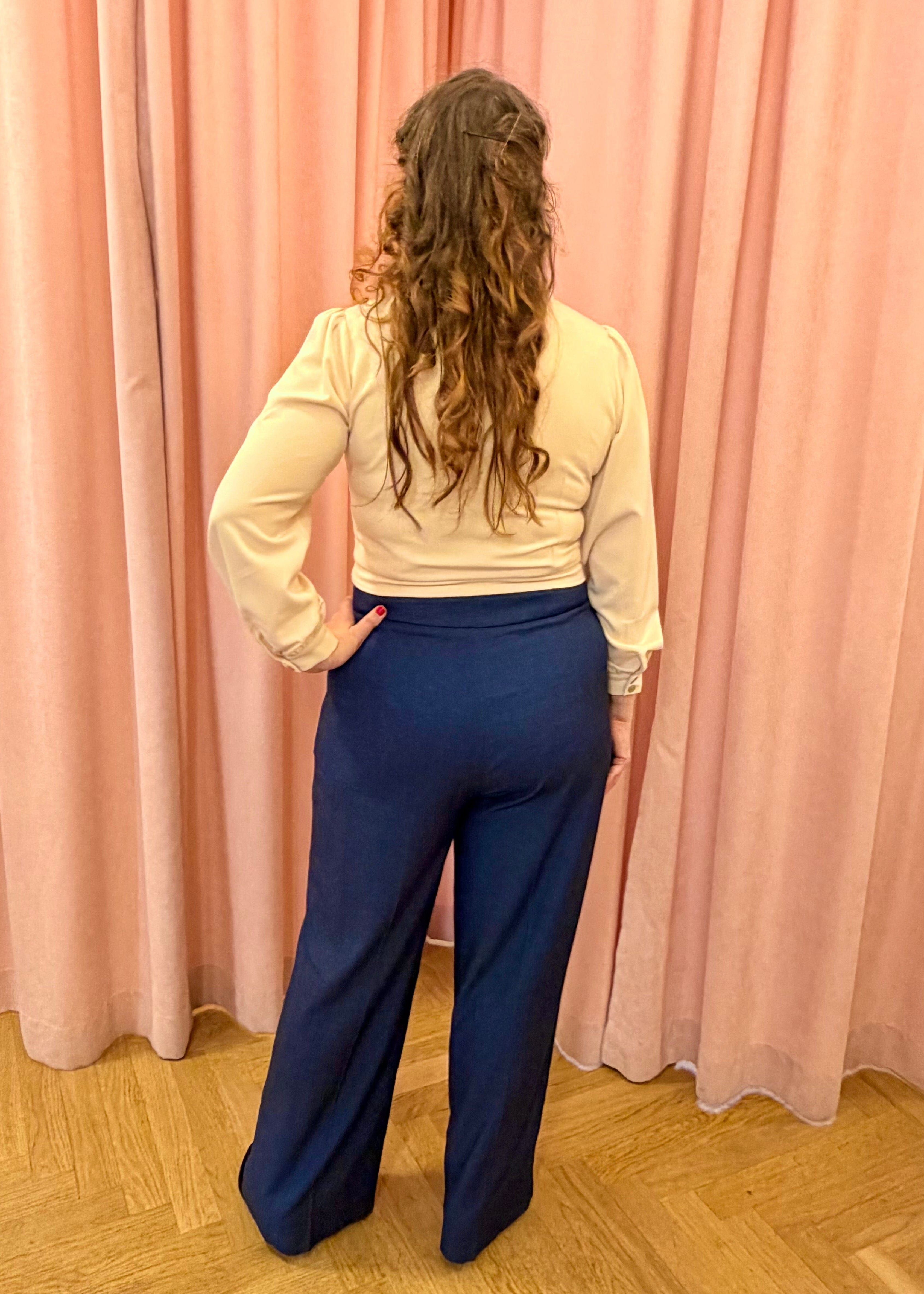 Daisy langærmet skjorte - råhvid langærmet skjorte Daisy Dapper 