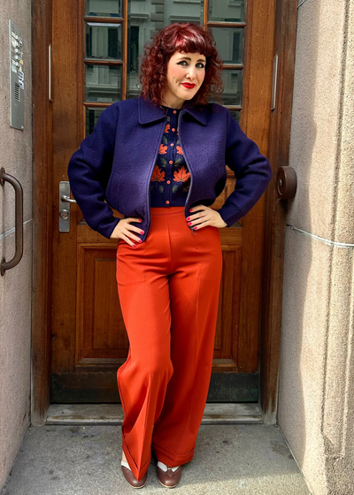 Fay jakke i navy uld jakke King Louie 