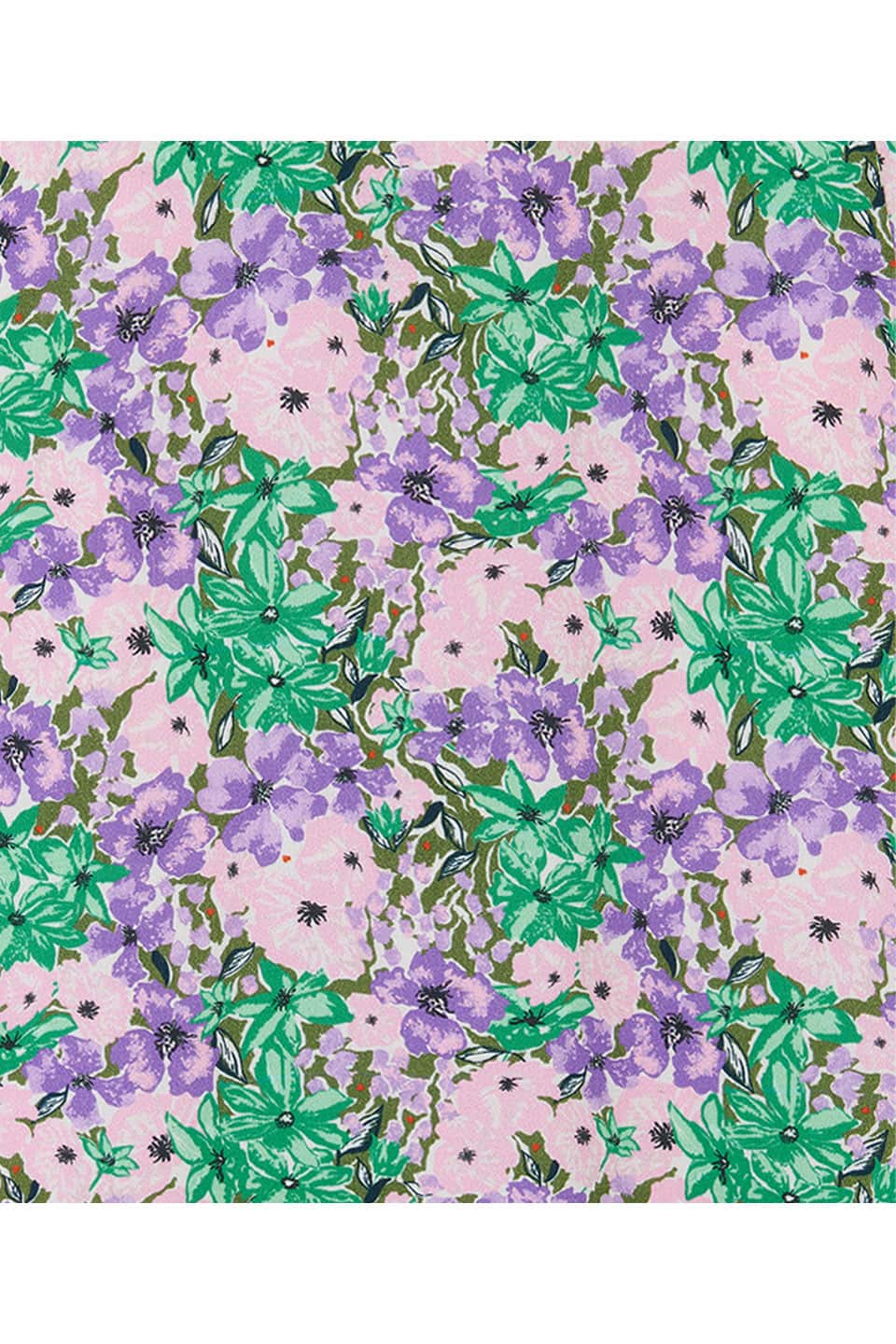 Ingrid bindesløjfe bluse i 'spring garden' print bluse Weekend Doll 