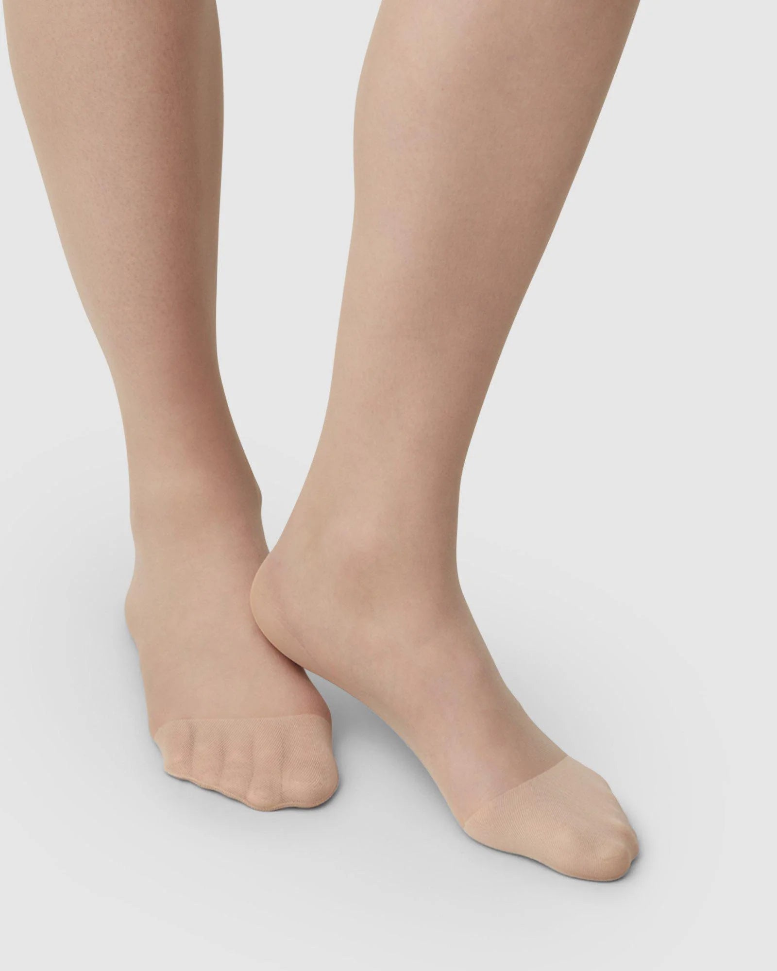 Malva -løbemaske resistente tights i beige Swedish Stockings 