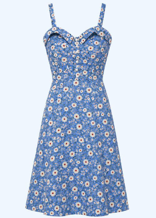 Sandy Aline klänning - daisy print