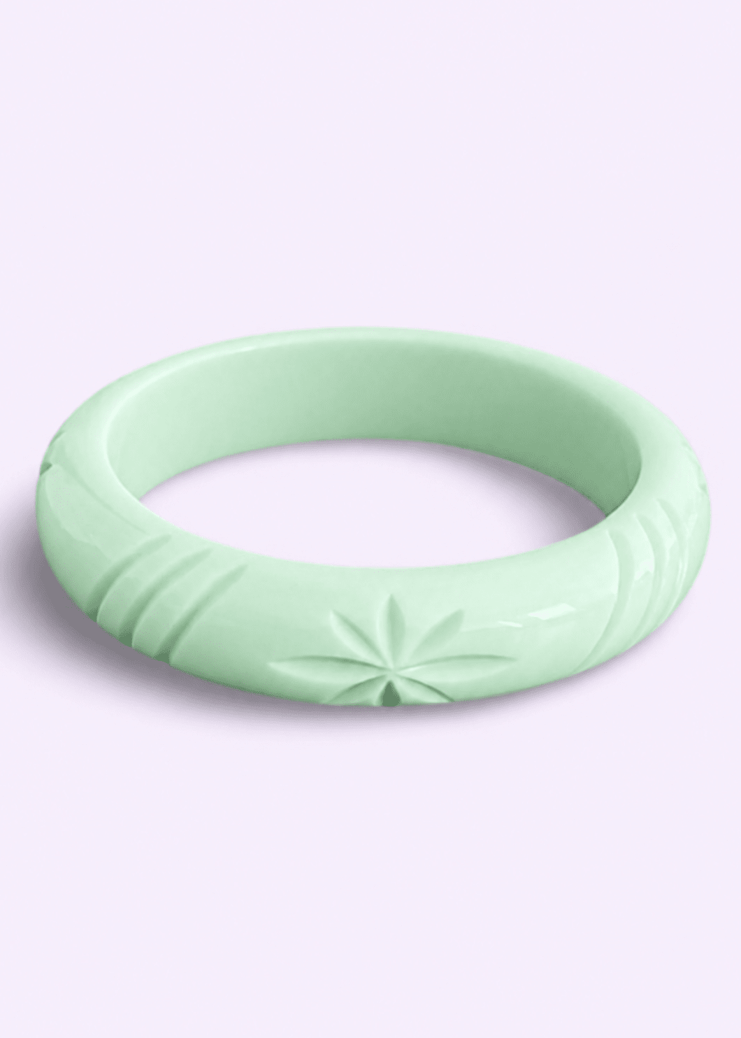 Smalt armbånd i 1950'er stil - mint armbånd Rock It Rosie 