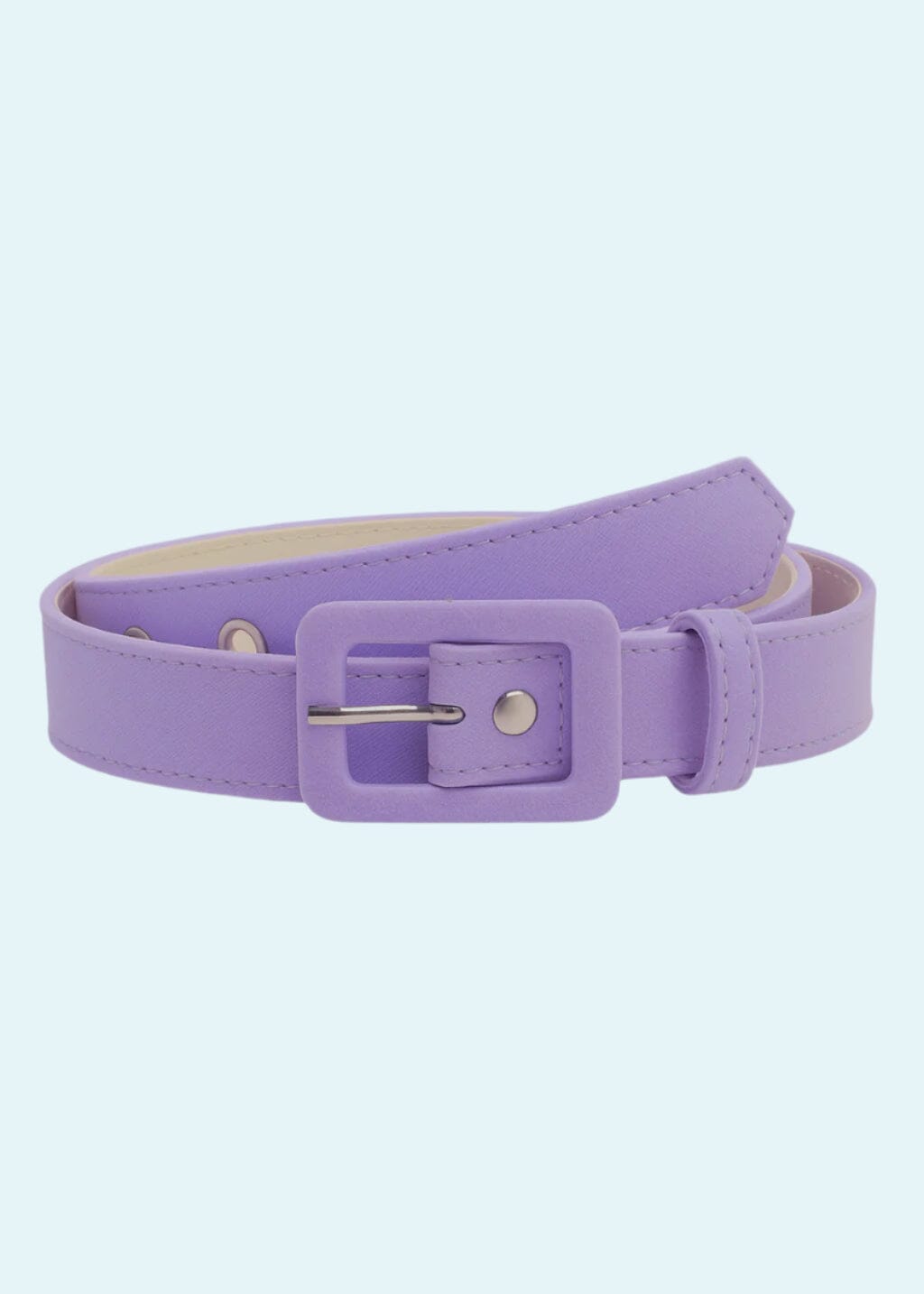 Smalt bælte i lavendel lilla Accessories Daisy Dapper 