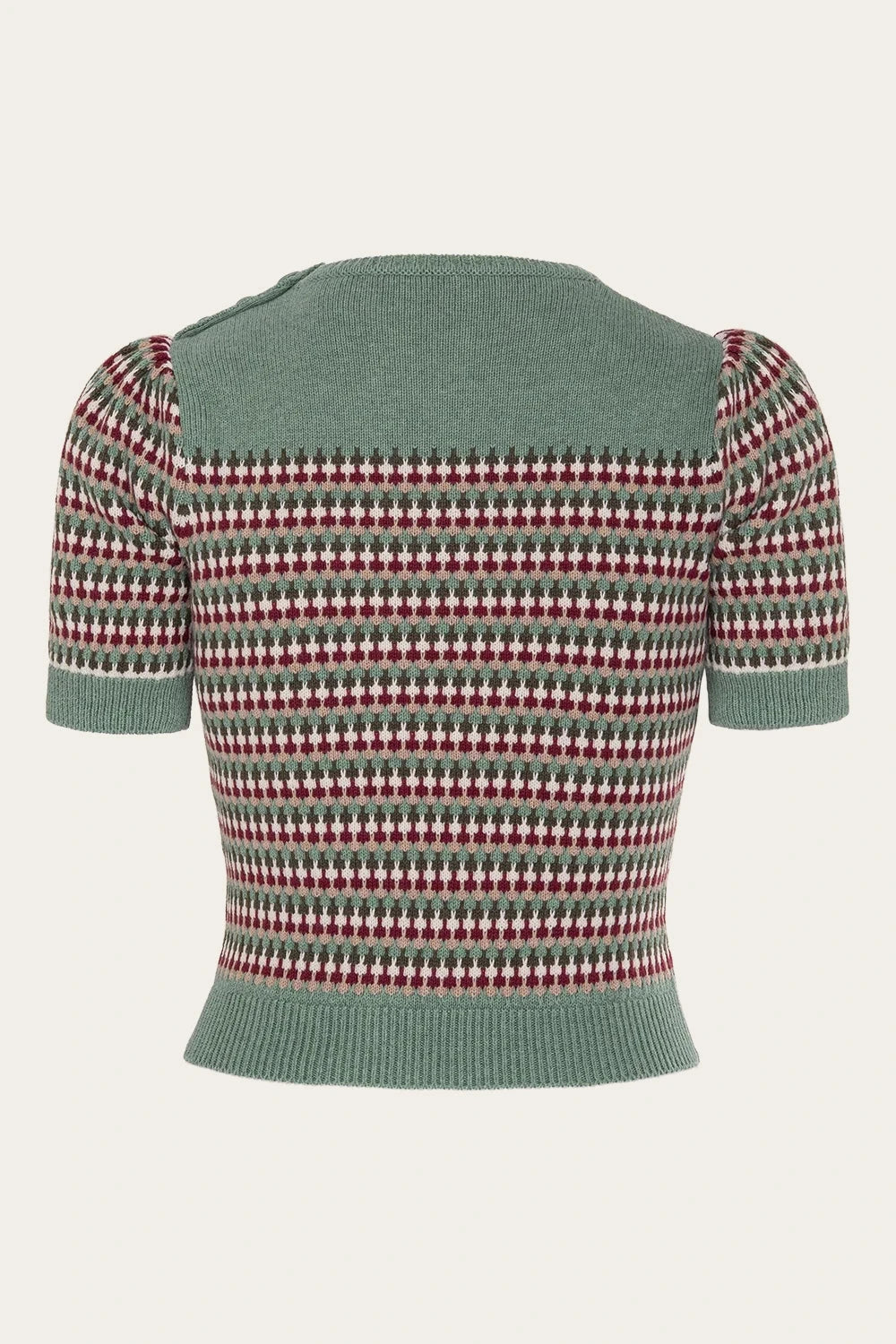 The Technicolor Top - Grøn bluse Emmy Design 
