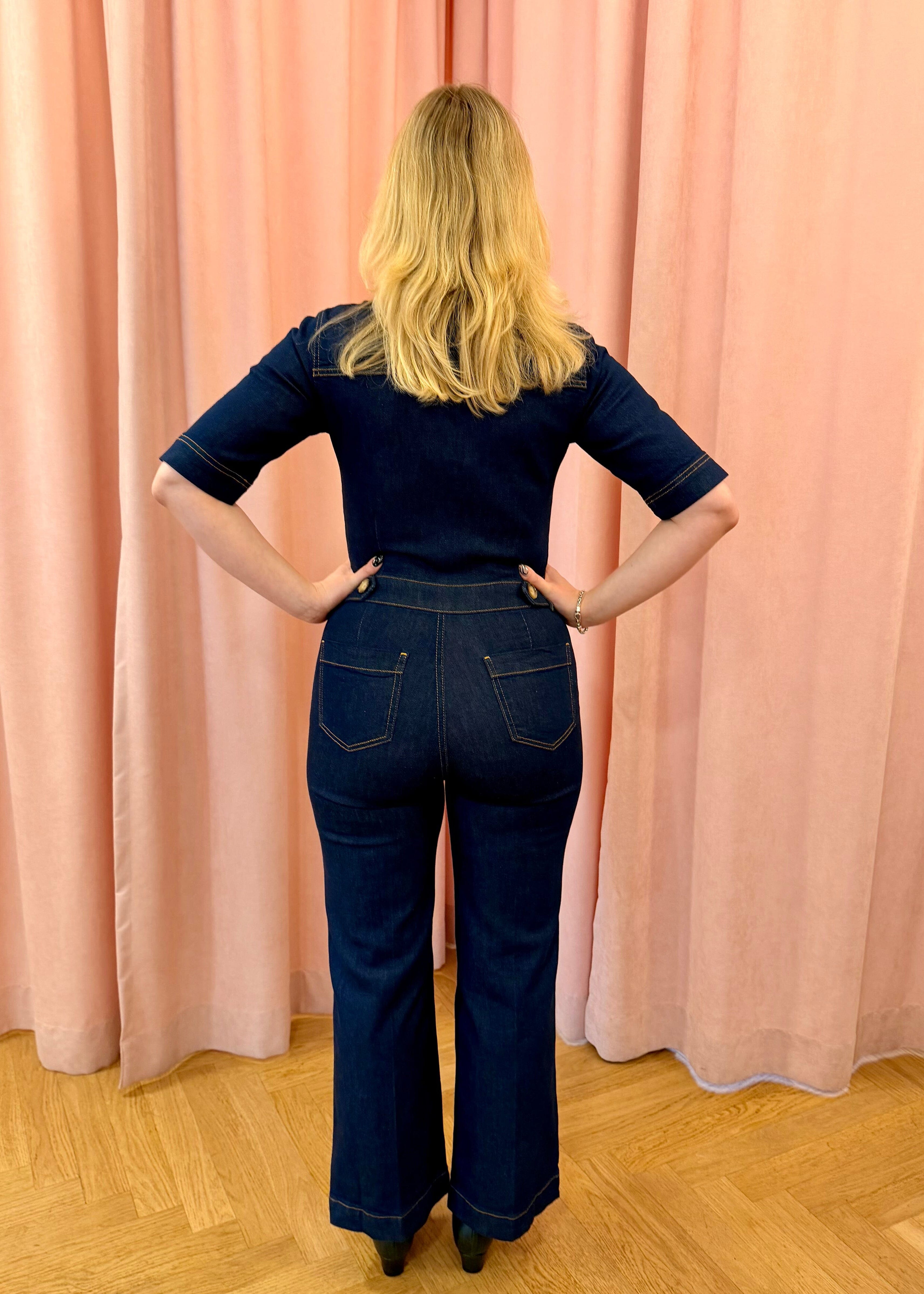 Zip Jumpsuit Denim jeans King Louie 