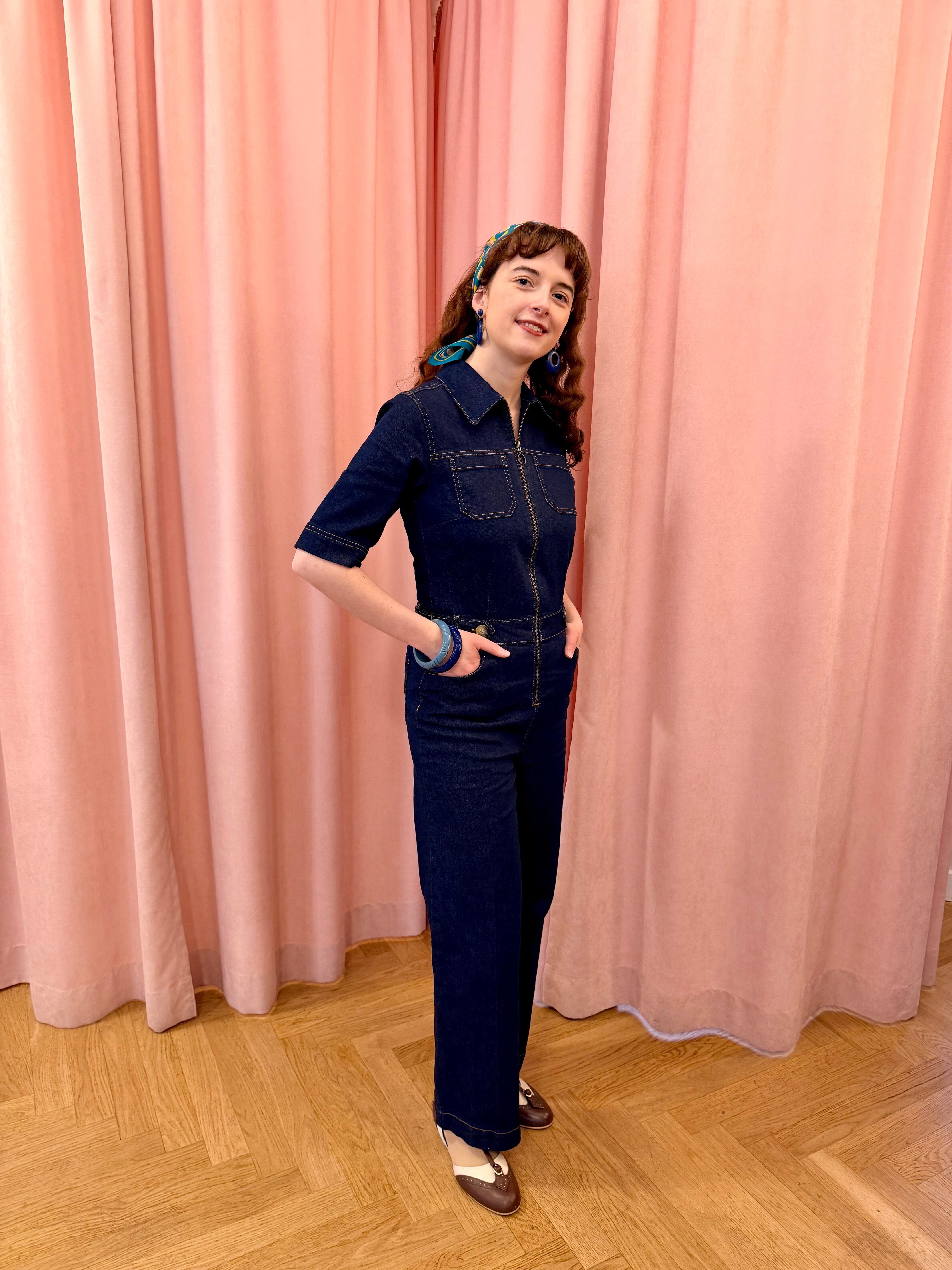 Zip Jumpsuit Denim jeans King Louie 