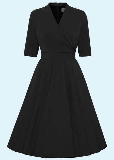 Pretty Dress Company: Leyla swing kjole i sort tøj Pretty Dress Company 