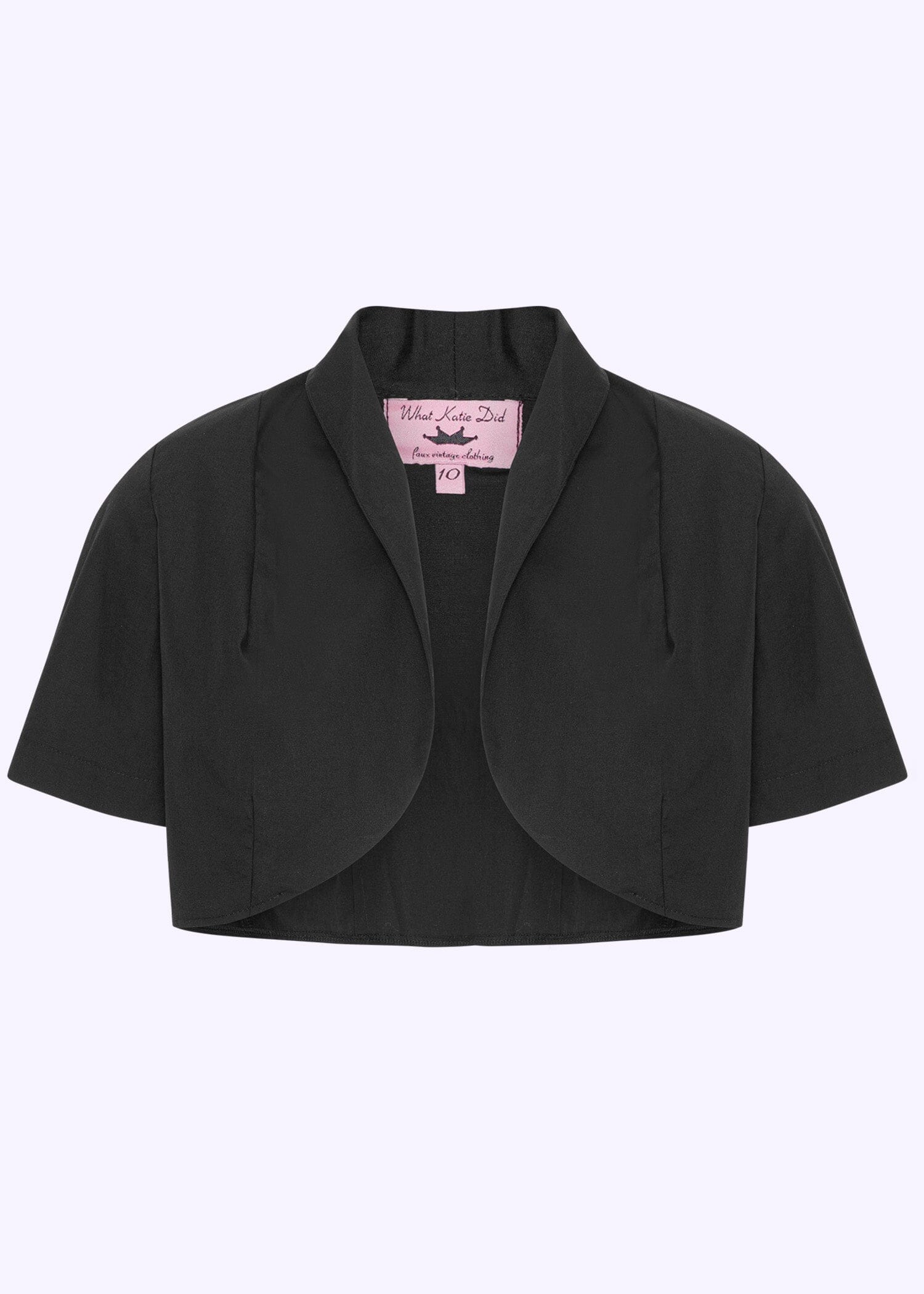 What Katie Did: Fenella Bolero jakke i sort What Katie Did 